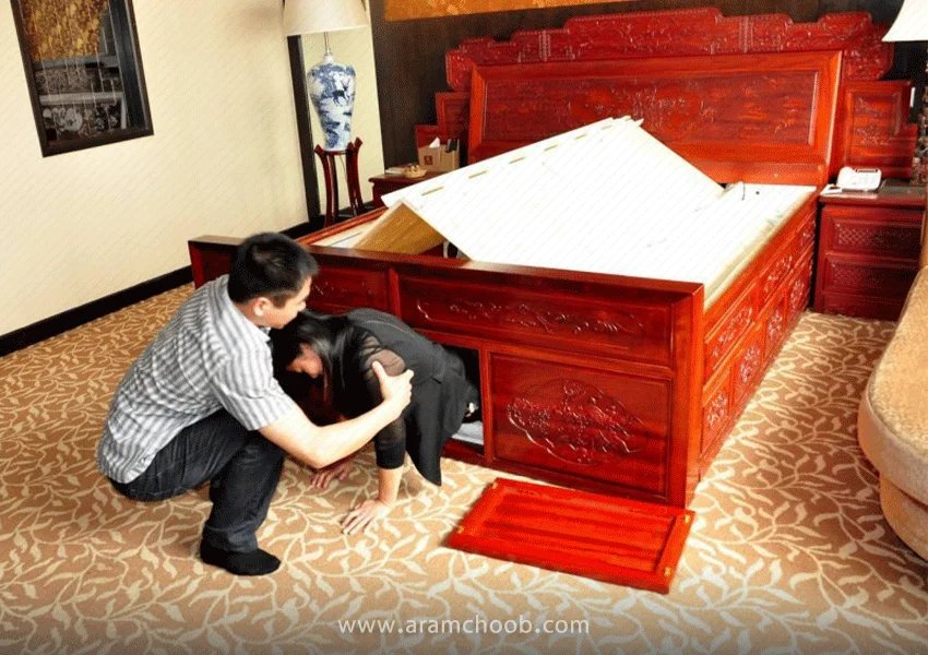 چگونگی طراحی تخت خواب ضد زلزله